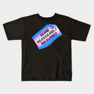 Trans-Pride: Reassembly Required Lable Kids T-Shirt